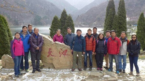 Communication between HongKong Global Geopark and Qinling Zhongnanshan Global Geopark